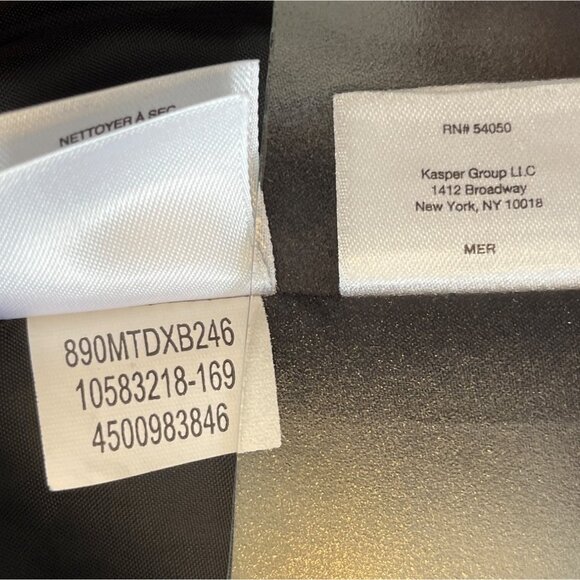 Nipon Boutique Black Open Front Jacket Blazer Size 6 12j - Picture 7 of 11